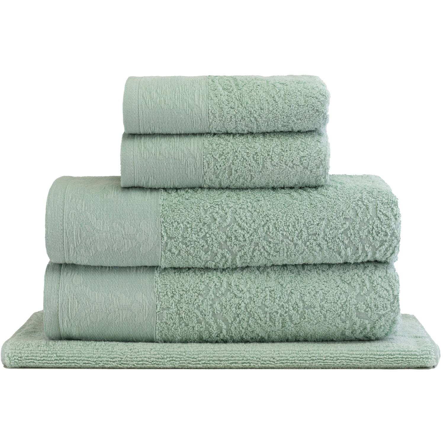 Savannan Conjunto de toalhas de banho de 3 peças, conjunto de