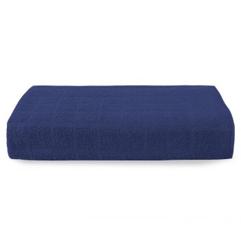 Toalha de Piso em Algodão Premium 75 x 48 cm - Azul Marinho